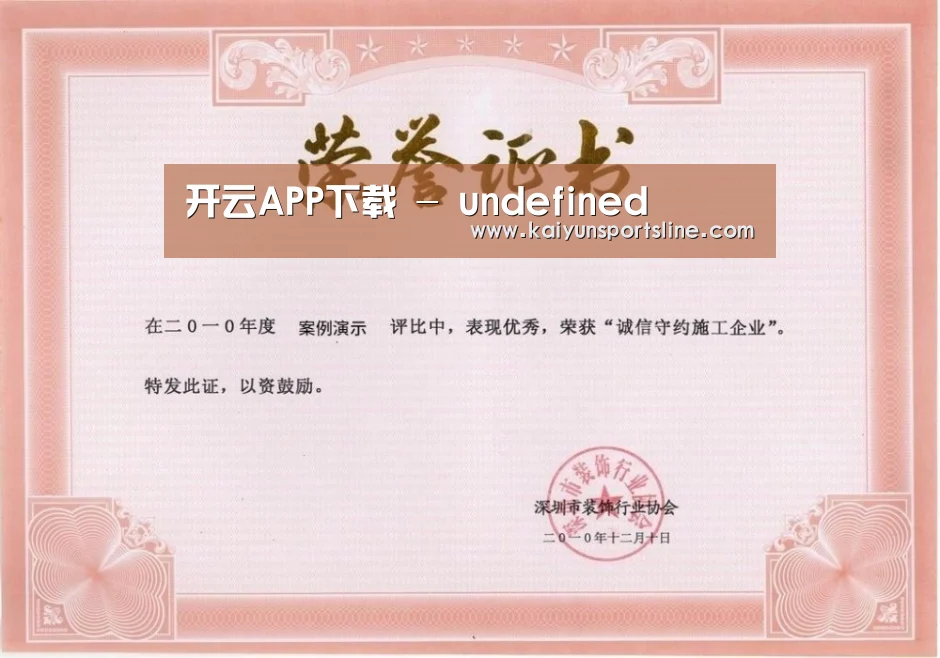 荣誉证书二