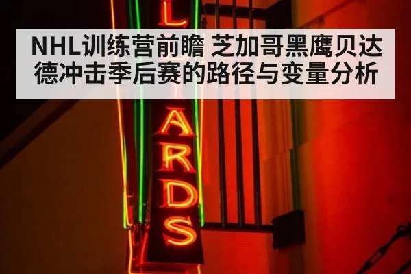 NHL训练营前瞻 芝加哥黑鹰贝达德冲击季后赛的路径与变量分析